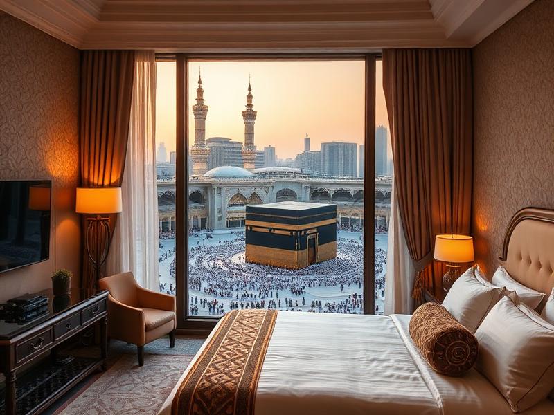 إقامة فندقية فاخرة قرب الحرم